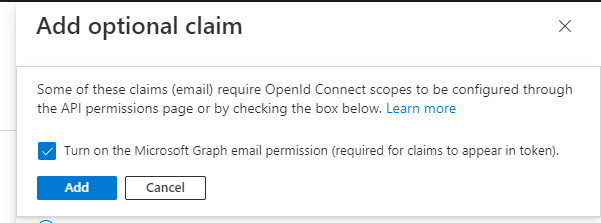 Graph email permission